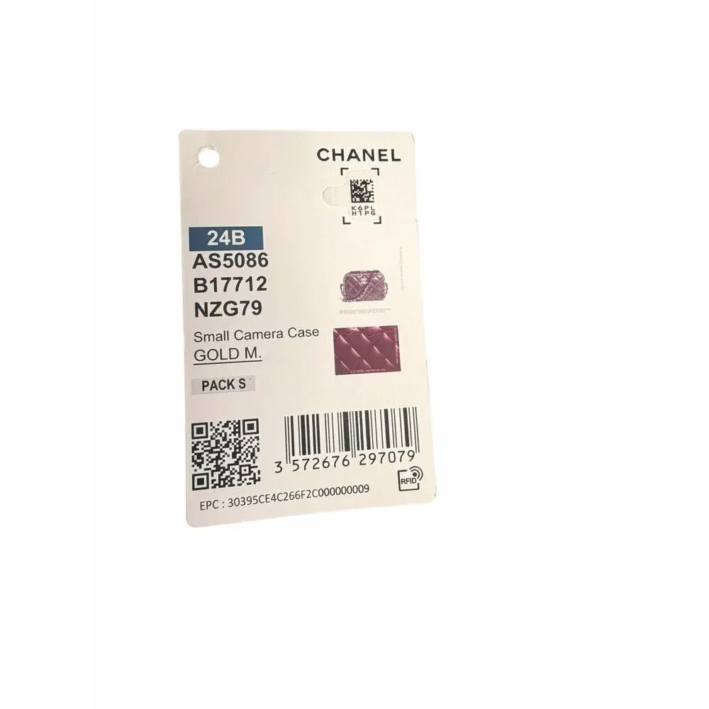 Chanel Small Camera Case in Burgundy